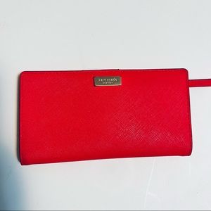 Salmon Pink Kate Spade Wallet